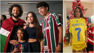 Ronaldo Sends Marcelo’s Son Priceless Christmas Gift, Kid Then Reacts With Heart Melting Message