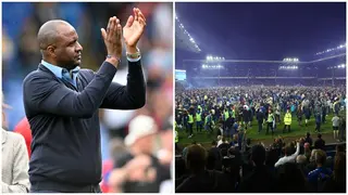 Patrick Vieira: Crystal Palace Boss Avoids Police Action After Viral Video of Him Kicking out Everton Fan