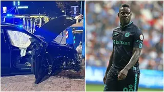 Mario Balotelli involved in terrifying car crash days after declaring himself Italy's best striker
