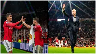 Erik ten Hag names two Man United stars who 'made a difference' during Liverpool win