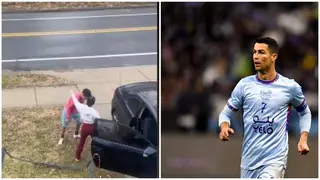 Young boy tries to destroy his mum's car over Ronaldo's move to Saudi Arabia, video