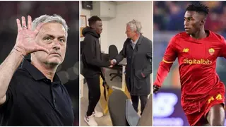 Jose Mourinho: When Sacked AS Roma Coach Gifted Afena Gyan Expensive Shoes After Debut Goals