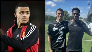 Mason Greenwood trains with Man United star ahead of possible return to football