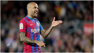Barcelona Defender Dani Alves Sympathizes With Man City in a Cryptic Message After Champions League Exit