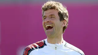 Thomas Müller reacts to Champions League draw as Bayern Munich and Paris Saint Germain are set to face off