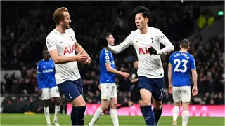 Harry Kane nets brace, Son scores as ruthless Tottenham record emphatic victory over Everton