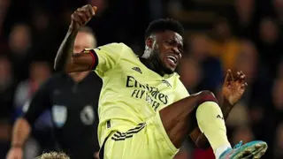 English Premier League side Arsenal provide updates on Partey's injury