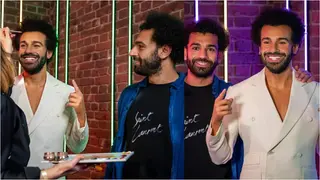 Liverpool Superstar Mohamed Salah Stunned After Meeting Exact Waxwork of Himself