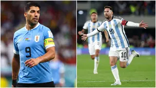 Messi equals Suarez's record with stunning free kick for Argentina