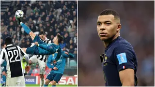 Mbappe Channels Inner Ronaldo To Score Flawless Acrobatic Goal in Training, Celebrates Wildly: Video