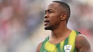 Sprint King Akani Simbine Throws Down the Gauntlet to Rivals Ahead of National Championship Final