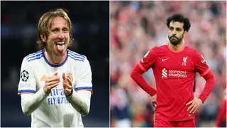 Luka Modric mocked Mohamed Salah after Real Madrid beat Liverpool in Champions League final