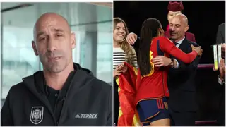 Spanish FA President Apologizes for Appearing to Kiss Jenni Hermoso