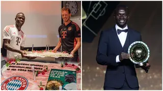 Bayern Munich Surprise Africa Player of the Year Sadio Mane with Special Gift on Return From CAF Awards