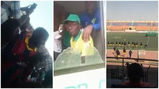 Chaos in NPFL As Plateau United Team Bus Attacked, Linesman Assaulted After 1:1 Draw at Gombe United