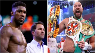 Tyson Fury appeals to Anthony Joshua to sign the contract for their fight today