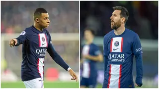 Lionel Messi and Kylian Mbappe’s Awkward Reaction to Meeting Each Other at PSG, Video