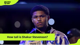 How tall is Shakur Stevenson? Biography and all personal details about him