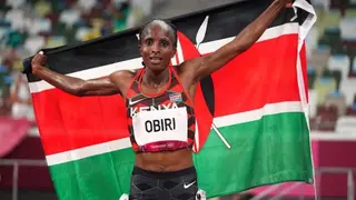 Tokyo Olympics: Hellen Obiri Settles for Silver After Finishing Second in 5000m
