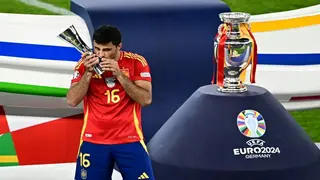 Spain's Rodri named best player of Euro 2024