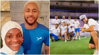 How Neymar Ended Up Picking Hijab Wearing Female Player to Represent Nigeria in Qatar