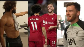 Mohamed Salah was genuinely impressed by Jordan Henderson’s body transformation: Video