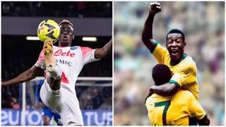 Brazil legend compares Super Eagles striker Victor Osimhen to late Pele