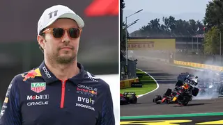 Sergio Perez’s Dramatic Crash at the Formula 1 Mexico Grand Prix Elicits Fans’ Reactions