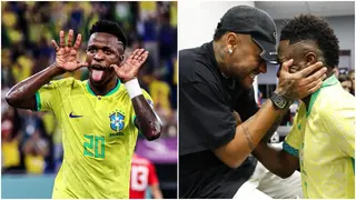Copa America: Neymar's crazy reaction to Vinicius Junior goals vs Paraguay goes viral