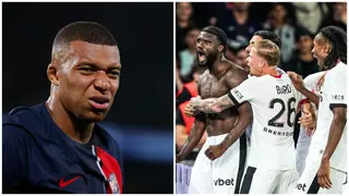 Terem Moffi: Nigerian Striker Scores Brace As Nice Defeat Kylian Mbappe’s PSG in Paris, Video