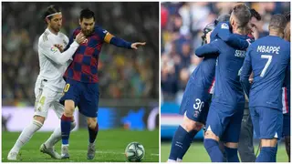 Sergio Ramos's celebration with Lionel Messi leaves fans stunned after long term rivalry