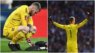 De Gea finally reveals why he was checking his towel during FA Cup shootout vs Brighton