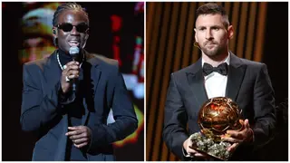 Ballon d’Or: Rema Greets Mbappe, Haaland but Forgets Messi, Video