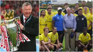 Sir Alex Ferguson: Former Manchester United boss makes shock visit to Australian League team training