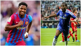 Barcelona prodigy Ansu Fati opens up on his long standing admiration for Didier Drogba