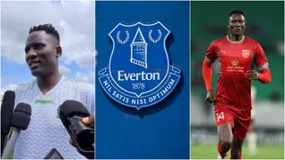 Michael Olunga responds to rumours linking him to Everton
