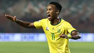 Who Is South Africa’s Themba Zwane? All You Need To Know About Bafana Bafana’s AFCON Hero vs Namibia