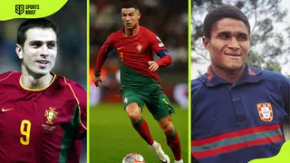 Top 10 Portugal top scorers in the history of football