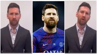 Lionel Messi breaks silence with solemn video after being suspended by PSG