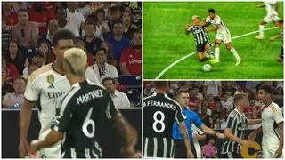 Bellingham Involved in Fiery Clash With Martinez After United Defender’s Brutal Tackle, Video