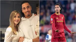 Chris Smalling's wife sends defiant message on social media after hubby misses out on England squad