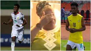 Mother of Ghana-based player named in World Cup squad breaks down in uncontrollable tears