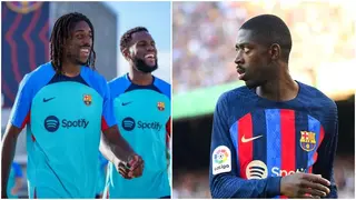 Photoshopped Image of Barca Star Ousmane Dembele Wearing Rasta Causes Stir on Social Media