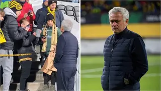 Mourinho Does Something Unforgettable to Norwegian Fans before Roma's 6-1 Loss