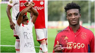 Ajax Star Mohammed Kudus Dedicates Goal of the Month Award to Late Friend Christian Atsu