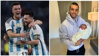 Argentina Star Discloses How His Wife Went Into Labour After Messi Scored Against Mexico