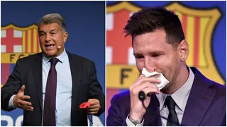'Remorseful' Barcelona president Joan Laporta finally takes responsibility for Leo Messi's departure