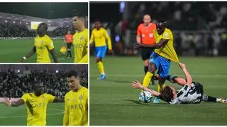 Sadio Mane Complains 'Bitterly' to Ronaldo During Al Nassr and Al Shabab Clash: Video