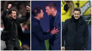 Diego Simeone Involved in Fierce Touchline Row With Dortmund Chief Sebastian Kehl, Video
