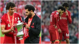 Trent Alexander Arnold sends Mohamed Salah beautiful message after Liverpool ace renewed his contract